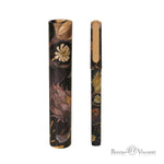 DreamWrite ballpoint pen shown with its decorative gift tube, detail view