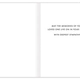 Part Of You Sympathy Card