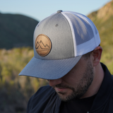 Range Mountain Hat | Leather Patch Trucker Hat