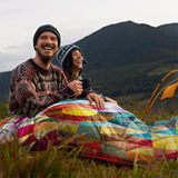 Color Triangles Poly Eco-Performance Blanket-52"x75"