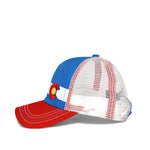 Lil' Fit Blue Nugget Colorado Flag Trucker Hat - view 3