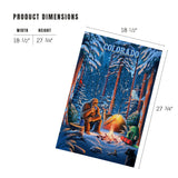 1000 Piece Puzzle - Colorado Camping Bigfoot