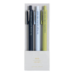 Son Bible study pen set, three gel pens in navy, light blue and green