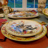Woodland Critters Fall Dessert Plate, 9" (Assorted)