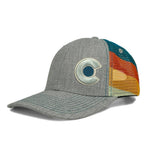 Grey Shoreline Colorado Trucker Hat