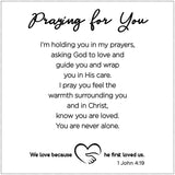 Softly Said Praying For You Comfort Blanket, 50 x 65 in