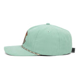 Mountain C Rope Hat in Teal - view 3