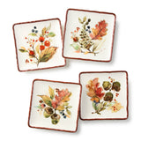 Autumn Meadows Fall Canapé Plate, 6" (Assorted)