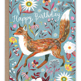 Foxy Birthday Card
