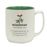 Christmas Fun Green Sayings Mug, 16 oz