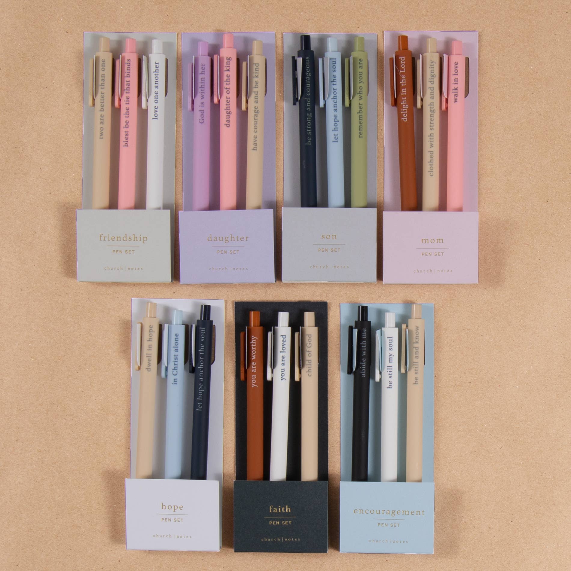 Daughter Bible study pen set, a faith gift for a young woman