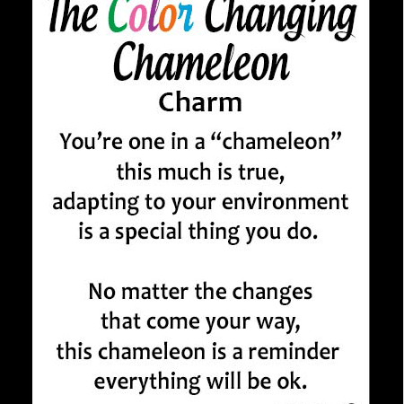 Color Changing Cameleon Charm - 39 North CO 