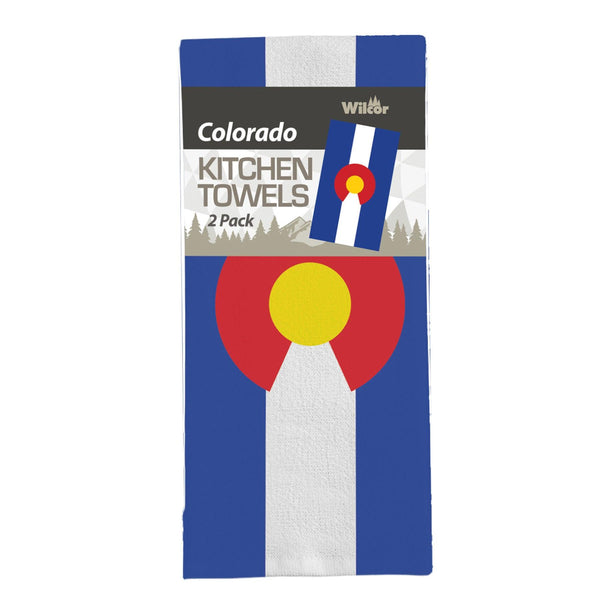 Colorado Flag Kitchen Towel - 39 North CO 