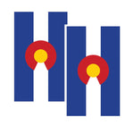 Colorado Flag Kitchen Towel - 39 North CO 