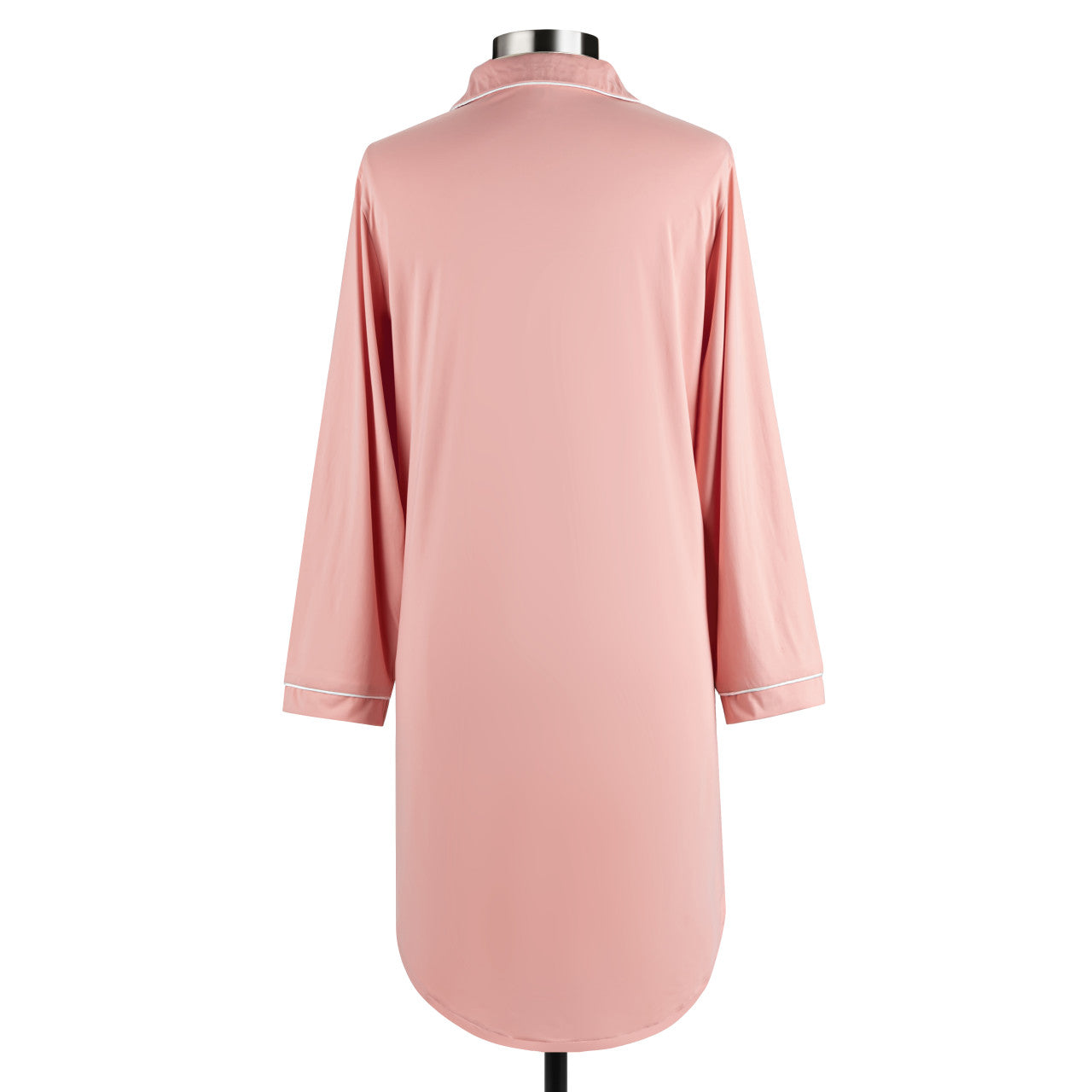 Coral Cooling Long Sleeve Night Shirt back
