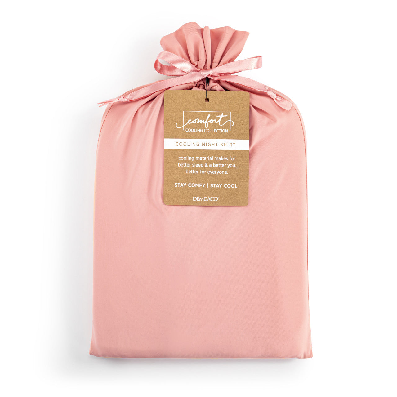 Coral Cooling Long Sleeve Night Shirt packaging