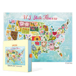 U.S. State Flowers 1000 piece jigsaw puzzle