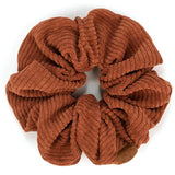 C.C Corduroy Solid Color Soft Scrunchies