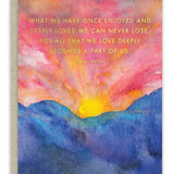 Part Of You Sympathy Card
