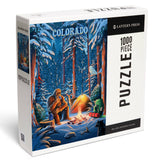 1000 Piece Puzzle - Colorado Camping Bigfoot