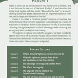 Psalms : An All-in-One Study on God's Song Book