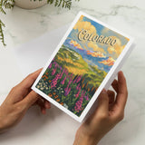 Colorado Oil Painting Greeting Card