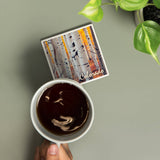 Colorado Aspen Trees Ceramic Coaster