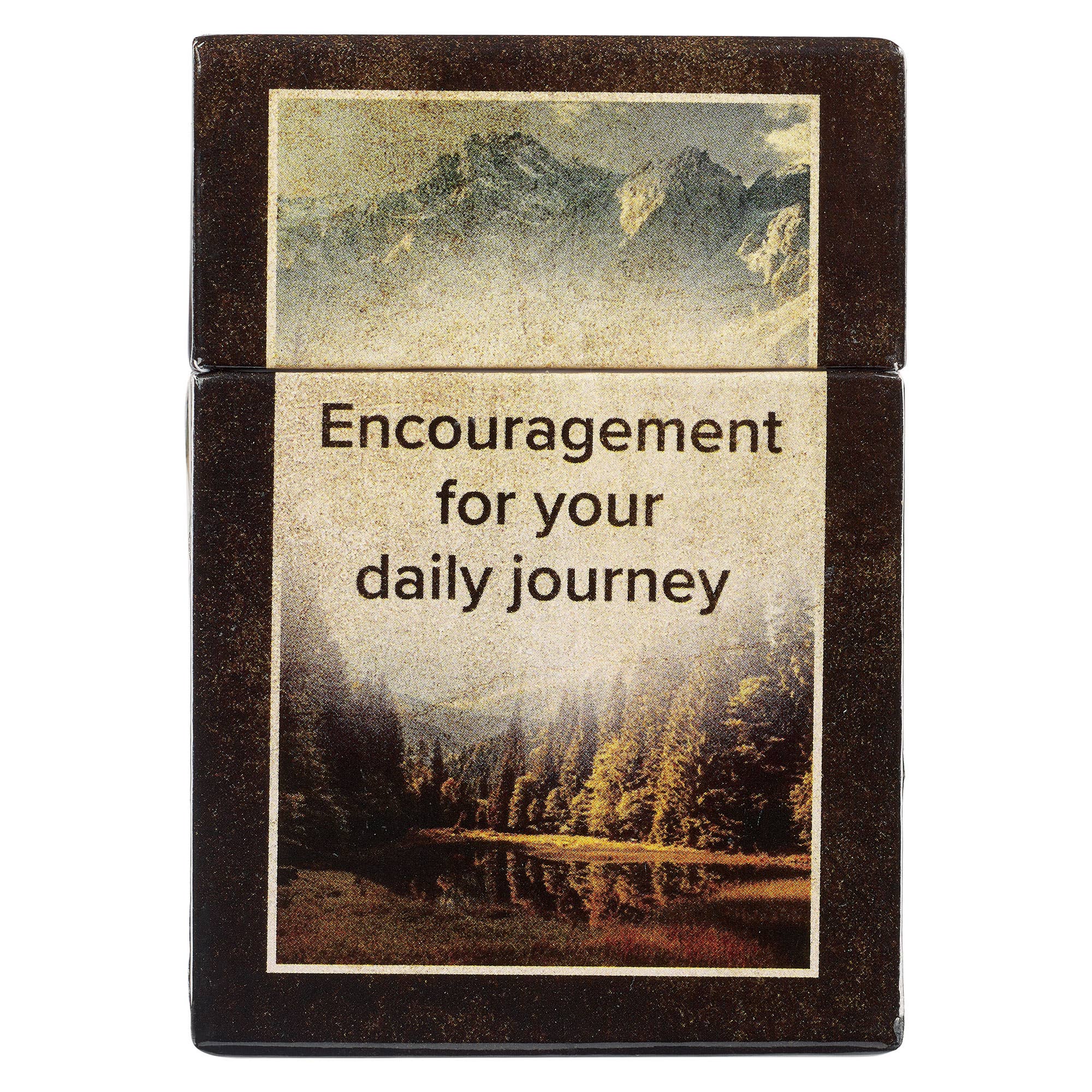 101 Favorite Bible Verses for Men Box of Blessings, lid detail