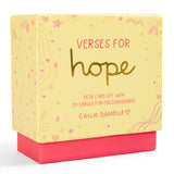 Verses for Hope Bible verse card set with display stand - view 5