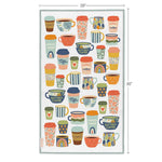 But First Coffee reversible microfiber kitchen towel, view 5
