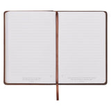 Amazing Grace faux leather journal, lined interior pages