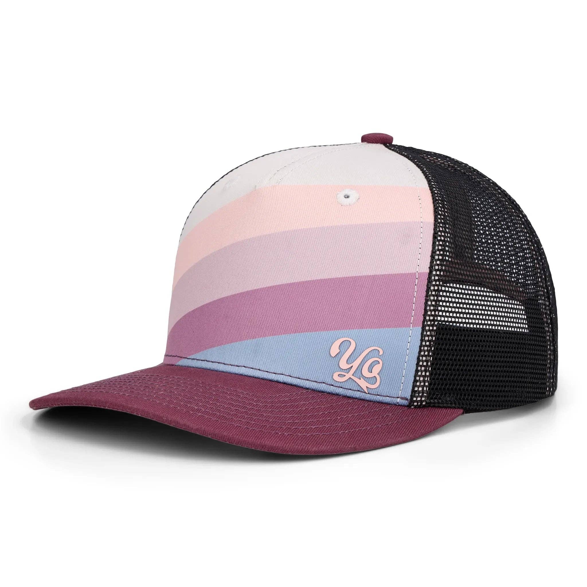Highline Colorado Trucker Hat in Wildflower Purple