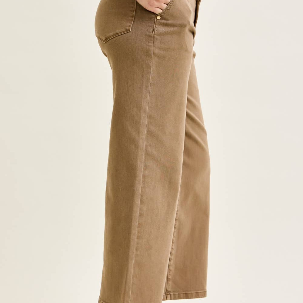Ankle Wide Leg w/ Vintage Front Yoke