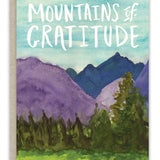 Mountains Of Gratitude Thank You Card