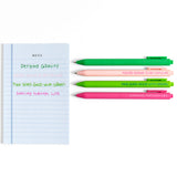 Defying Gravity musical theater gel pen set of 4 - view 3