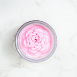 Peony Flower Candle