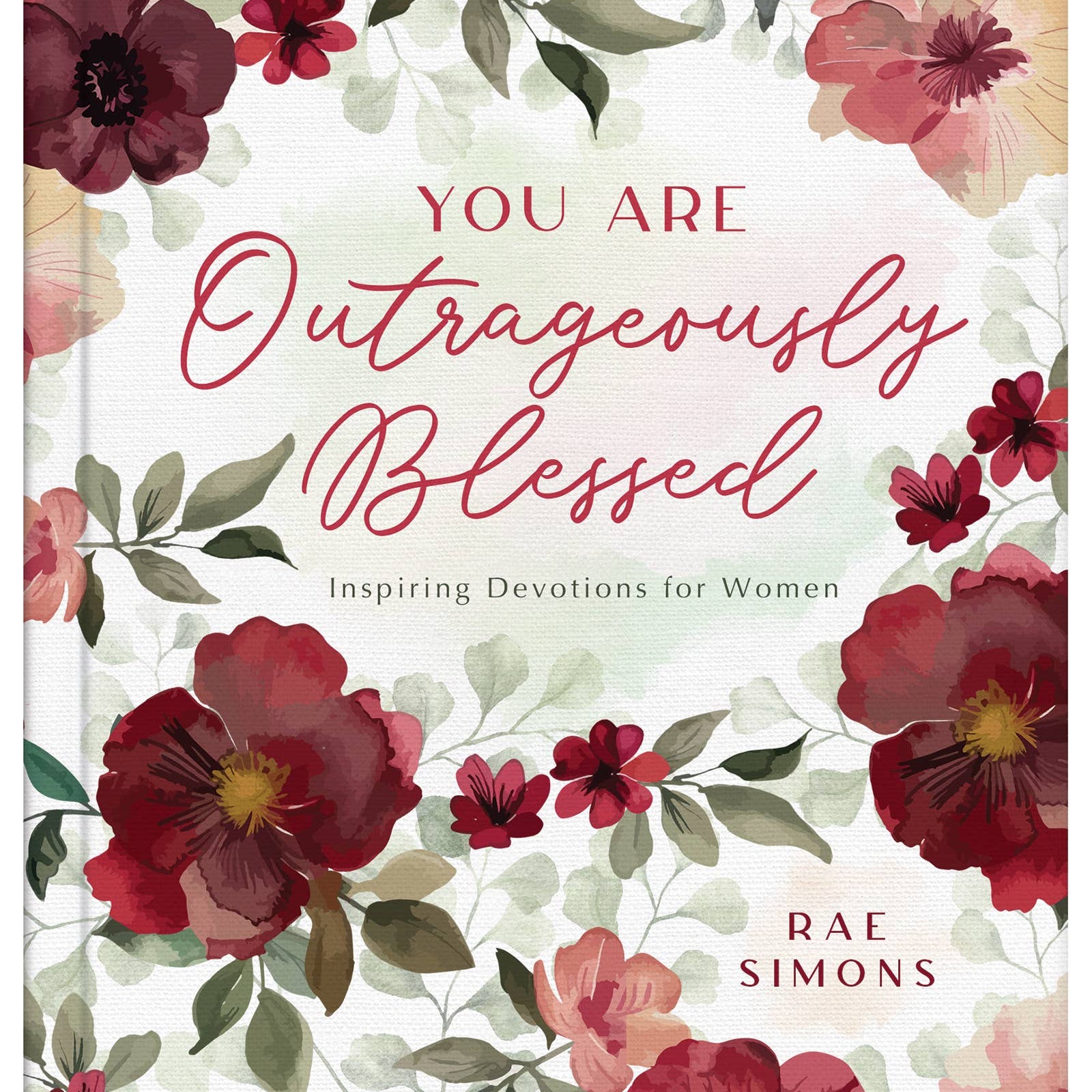 You Are Outrageously Blessed, Barbour Publishing book cover
