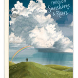 Sunshine & Rain Encouragement Card