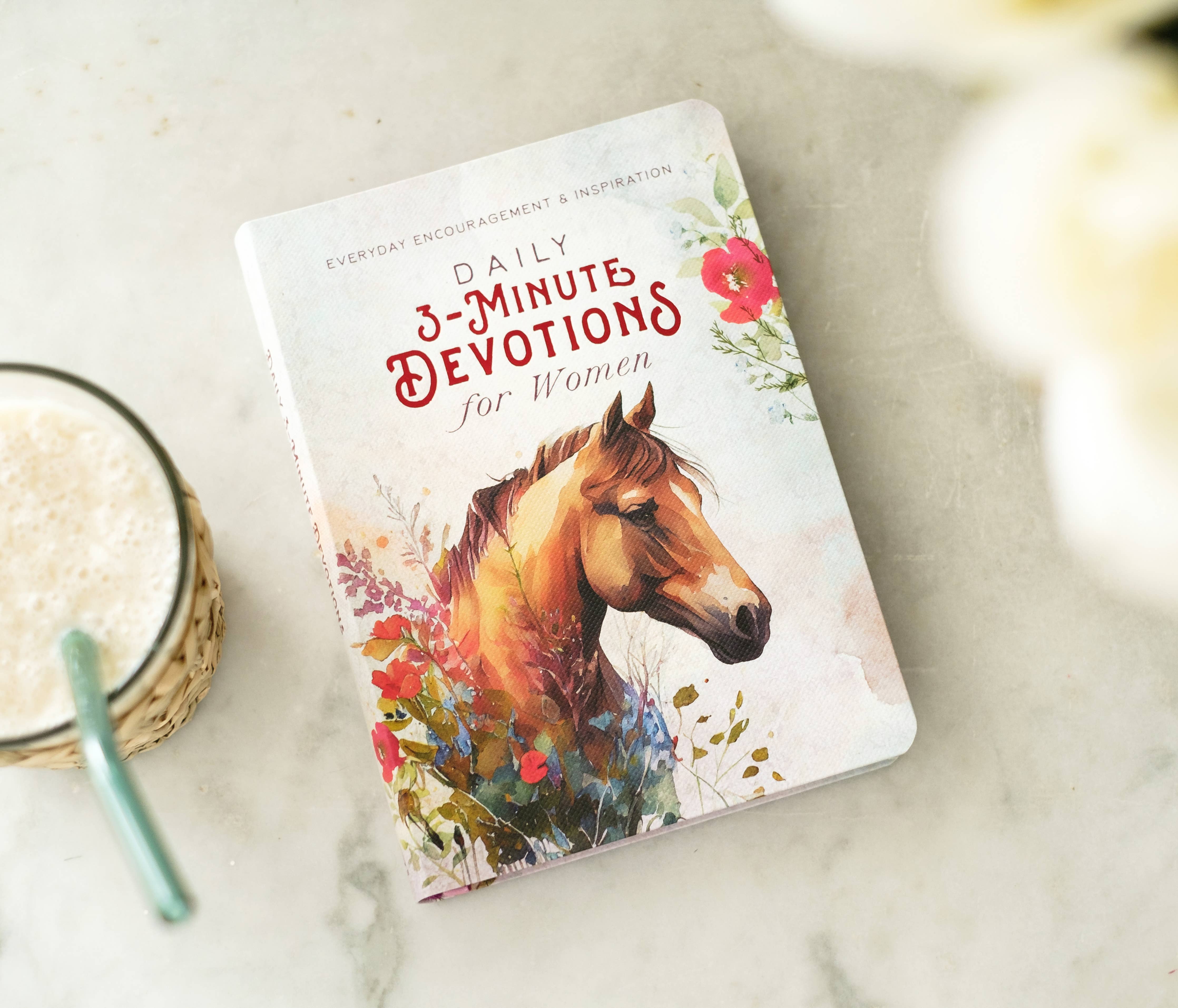 Daily 3-Minute Devotions for Women, Barbour Publishing book cover