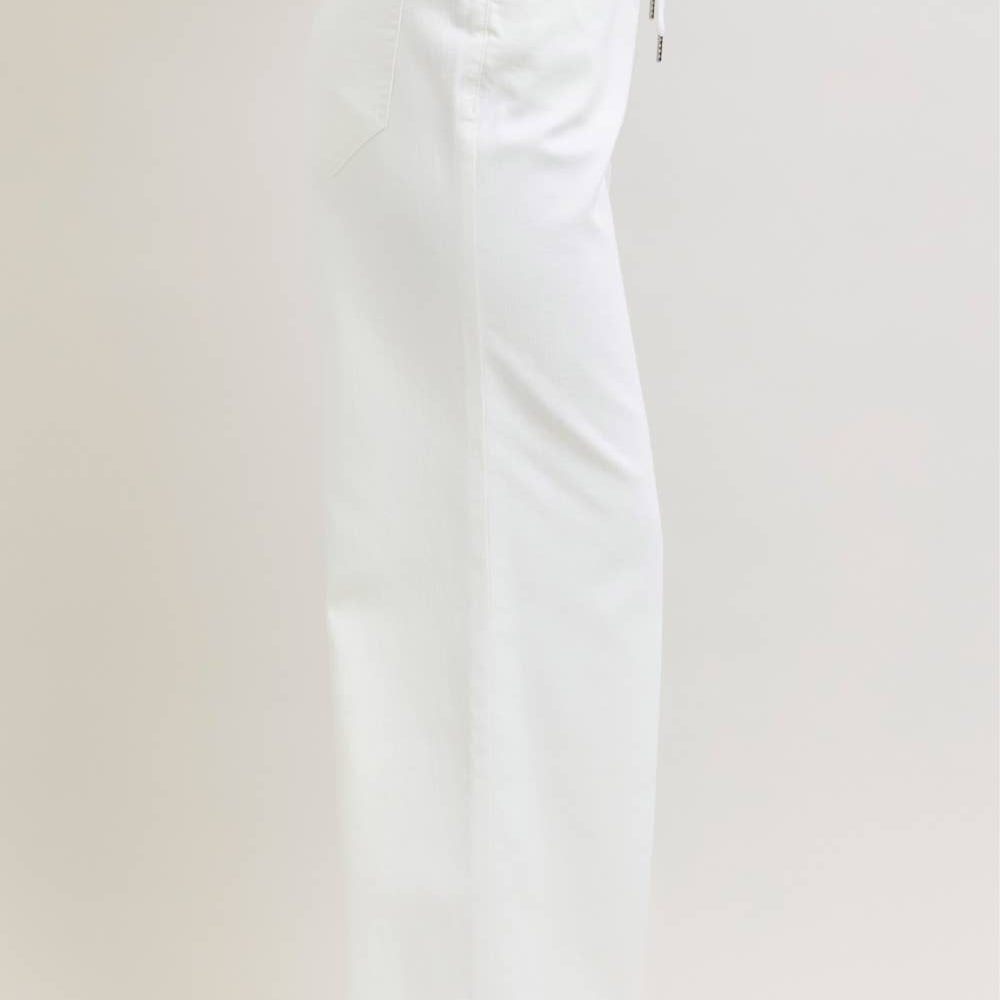 Featherweight Palazzo Rose Gold Trim W/ Elastic WB