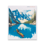 Swedish Dishcloth Fisherman in Canoe
