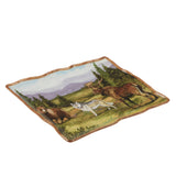 Mountain Summit Fall Rectangular Platter, 16" x 12"