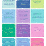 Verses for Peace Bible verse card set with display stand - view 3