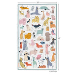 If Dogs Could Talk reversible microfiber kitchen towel, view 3