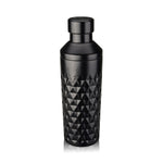 Viski Paragon Stainless Steel Cocktail Shaker, Obsidian, 23 oz