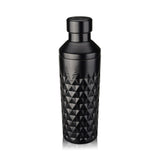 Viski Paragon Stainless Steel Cocktail Shaker, Obsidian, 23 oz