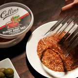 Collins Smoked Bacon Bloody Mary Salt, Spicy Cocktail Rimmer, 4 oz