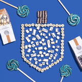 Star Of David Art Candy Gift Bags - 5 oz Gift Bag