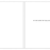 Paw Prints Pet Sympathy Card