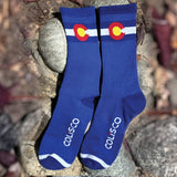 Unisex Crew Socks - Colorado
